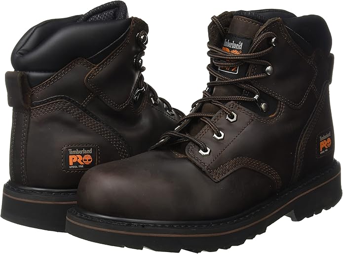 Timberland PRO Men's Pit Boss 6 Inch Steel Safety Toe Industrial Work Boot