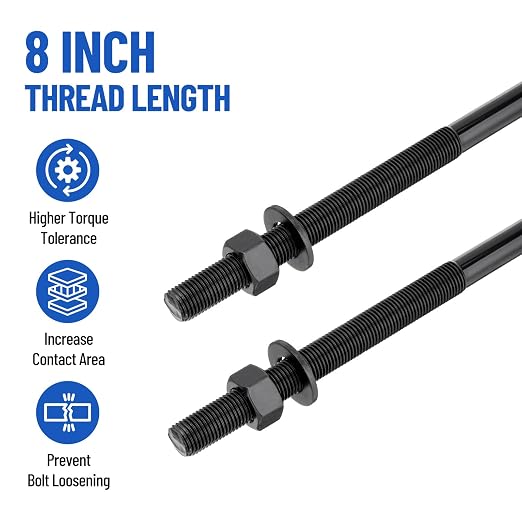 20 Inch Square Bend U-Bolt Kit for Truck Chassis