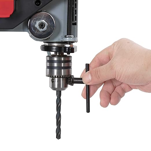 SHOPMAX 8 inch 9 adjustable speeds 4.2 Amp Benchtop Drill Press