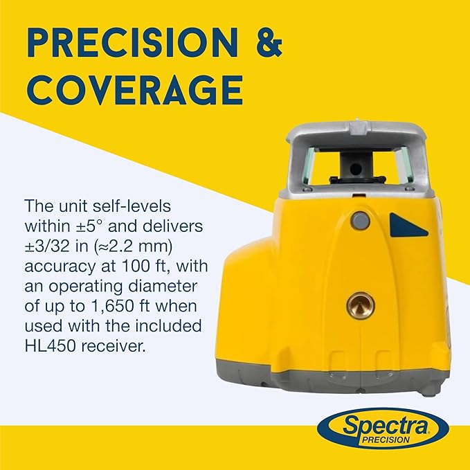 Spectra Precision Laser Level, Self Leveling Kit