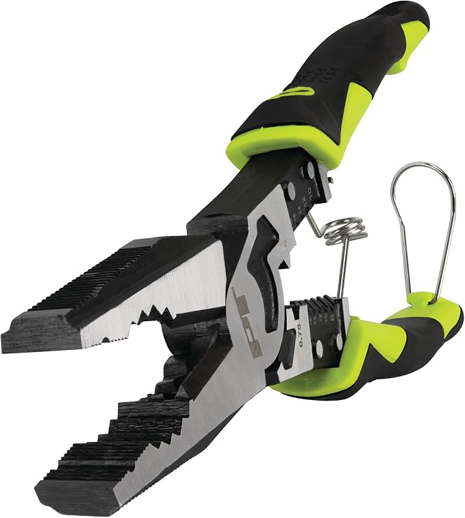 Performance Tool W86508 8-1/2 in. Multifunction Linesman Pliers