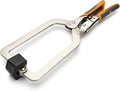 BORA Auto Adjust 6 inch Locking Vise Grip Clamp with Swivel Pads - Heavy Duty Multi Purpose Welding Clamps with Comfortable Grips Perfect C Clamp for Woodworking, Welding, and Metalworking