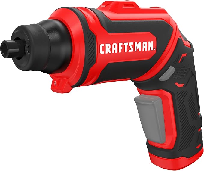 CRAFTSMAN 4V Cordless Screwdriver with USB Charger and Picture Hanging Kit Included (CMHT6640BI)