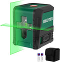 Nikotek Laser Level, Self-leveling Green Line Laser With Horizontal and Vertical Lines for Construction and Picture Hanging, Battery Included