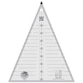 Creative Grids Spider Web Triangle Quilt Ruler – CGRKA6 – Made in USA, 9-1/2in x 11-1/2in, Non-Slip Grip Acrylic Quilting, Sewing, Crafting, Patchwork Ruler & Template