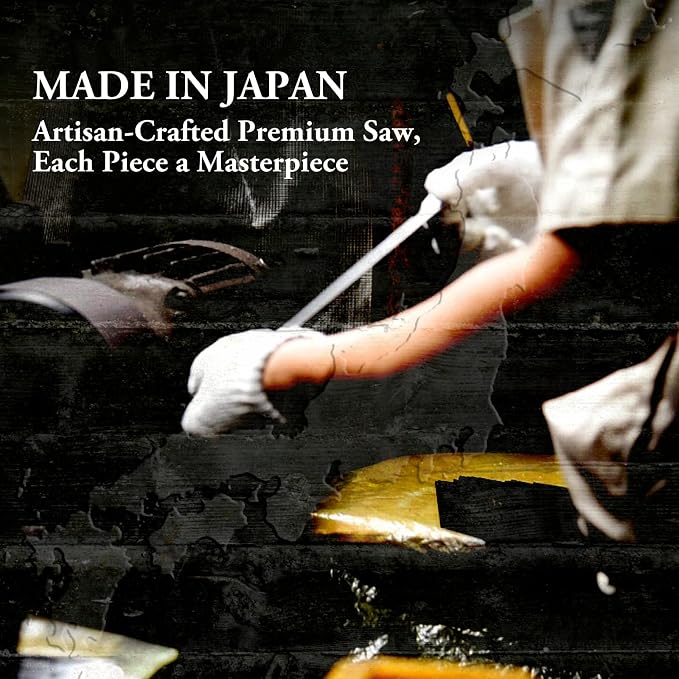SUIZAN Ryoba Double Edge Saw 12" - Japanese Pullsaw Hand Saws Wood Cutting | Professional Pull Saw for Woodworking Furniture Making Carpentry Joinery DIY Tools Large Sharp Replaceable Blade Rip Crosscut