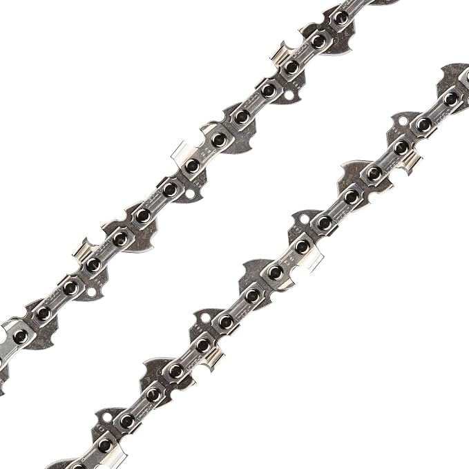 Oregon Chainsaw Chain for 14" Bar, 3/8" LP, .050" Gauge, 52 Drive Links | 3-pack low-kickback replacement saw chain, fits Earthwise, Echo, Greenworks, Homelite, Ryobi and more