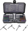 40 in 1 Magnetic Ratchet Screwdriver Set, Multi Bit DIY Magnetic Screwdriver Set with Detachable Ratchet Handle, Portable Precision Repair Tool Kit for Furniture, Electronics, Bicycle New Tools 2026