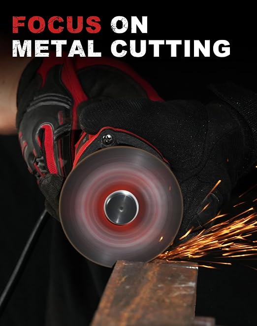 EZARC Cut Off Wheels 24 Pack, 3” x 1/32” x 3/8” Cutting Wheel, Metal & Stainless Steel Cutting Disc for Die Grinder, (Upgraded Thin Design)
