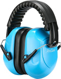 ProCase Noise Reduction Ear Muffs, Sound Proof Ear Protection, NRR 28dB Noise Cancelling Headphones for Adults Kids Autism, Hearing Protection for Shooting Gun Range Mowing -Pure Blue