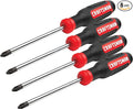 CRAFTSMAN Screwdriver Set, Bi-material, 2 Piece (CMHT65072N) (Pack of 4)