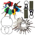 Contractors Heavy Equipment Keys Master Set Construction Equipment Multi Keys fit Most Common Equipment Manufactures Excavator Loader Dozer Backhoe Volvo CAT John Deere Case Doosan JCB Kubota Hyster