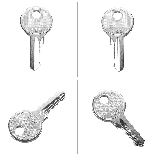 455 12PCS Equipment Ignition Keys Compatible with New Genie Lifts Skyjack Lifts Boom Lifts Scissor JLG Snorkel