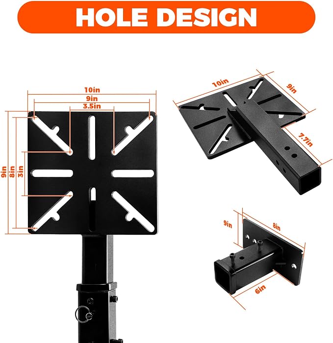 Wall Mount Vise and Grinder, Heavy Duty Carbon Steel Bench Mount for Vise