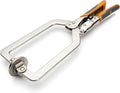 BORA Auto Adjust 6 inch Locking Vise Grip Clamp - Heavy Duty Multi Purpose Welding Clamps with Comfortable Grips Perfect C Clamp for Woodworking, Welding, and Metalworking