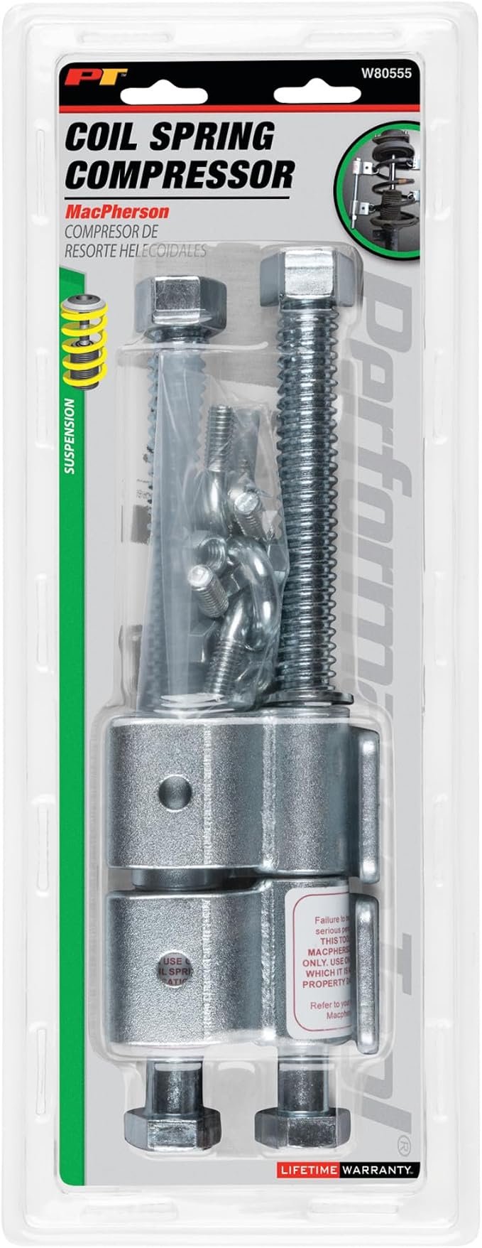 Performance Tool W80555 Strut Coil Spring Compressor Tool