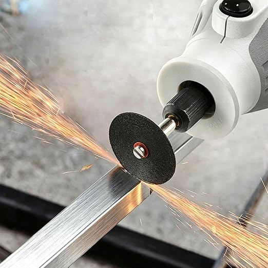 30pcs Cutting Wheel Set, Cutting Discs Compatible with Plastic for Rotary Tool, HSS Circular Saw Blades 5pcs, Resin Cutting Discs 10pcs Diamond Cutting Wheels 10pcs