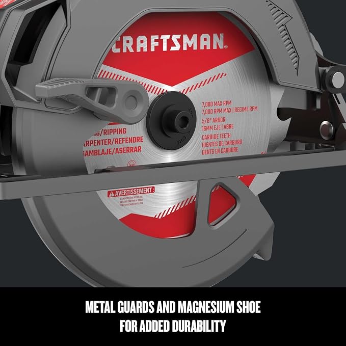 Craftsman CMES510R 15 Amp 7-1/4 in. Corded Circular Saw (Renewed)