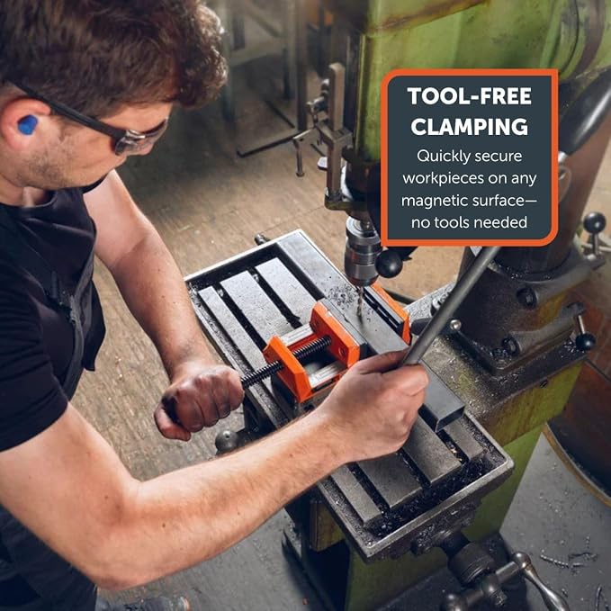 Fein VersaMag Magnetic Vise Set with an Innovative Two-Rotor System