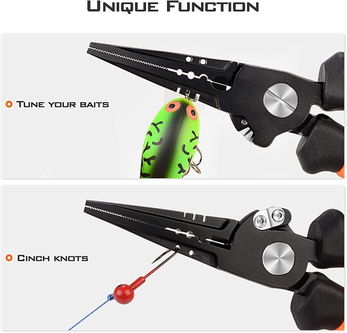 KastKing Speed Demon Pro Fishing Pliers,7.5'' Straight Nose