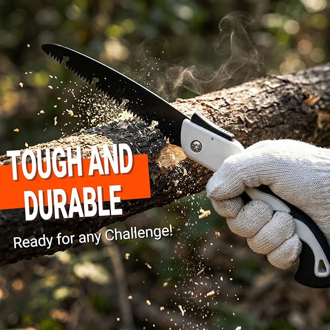 High Limb Rope Saw 55 inch Rope Saw for Tree Saw High Limb and Folding Camping saw, Pocket chainsaw with 11OZ Throw Weight, Hand Saws for Tree Trimming