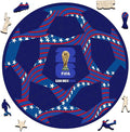 FIFA 2026 Trophy Series - World Cup Soccer Wooden Puzzle for Adult, 5MM Thick, Creative Collectible Gift for Fans, Officially Licensed Product Jigsaw Puzzles for Adult