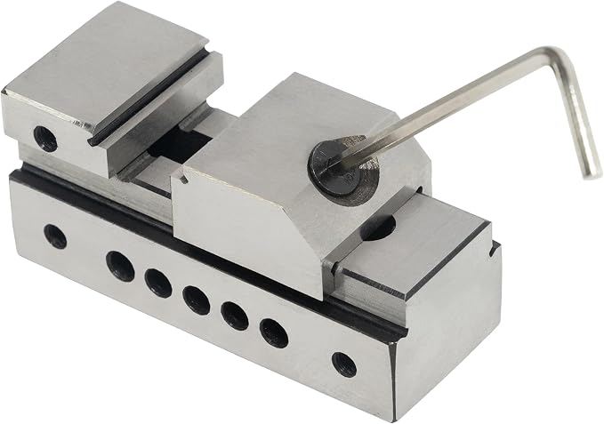 HFS(R) 1" Precision Grinding Screwless Mini Insert Vise Toolmaker Steel with .0002" Accuracy