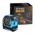 The Almighty Ruler Laser Tape Measure | Laser Distance Measurer, Heavy-Duty Tool with Cross Marking Feature, Smart Range Finder, Easy-Read Display, Ft & Metric Measurement | 196 ft | 65 yd | 60 m