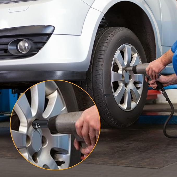 Reniteco 16-Piece 1/4" Drive Socket Set, Metric 4-15mm, 72-Tooth, Cr-V | Deep Sockets, 6-Point Design, 72-Tooth Ratchet Wrench, Drive Spinner Handle, Cr-V Steel, Ideal for Tight Spaces
