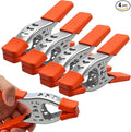 HORUSDY 4-Piece 8" inch Spring Clamp, Heavy Duty Spring Metal Spring Clamps, 3.4"-inch Jaw opening