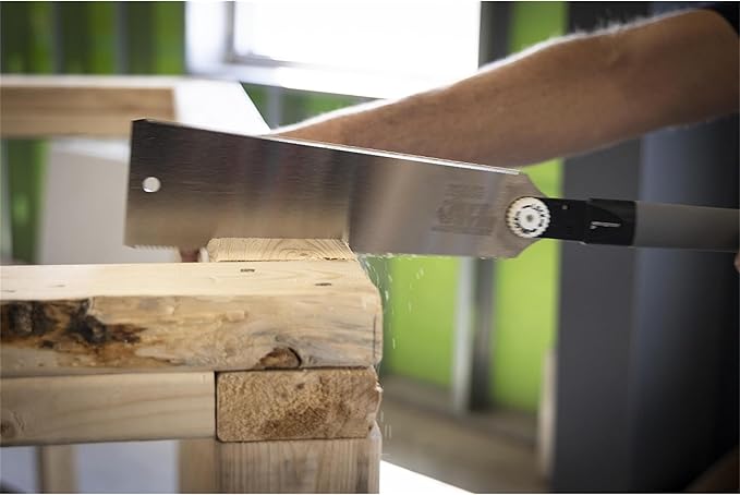 VAUGHAN Bear Saw Hand Saw, Tri-Edge Teeth, Genuine Japanese, Interchangeable Blade, BS250D, VN56930