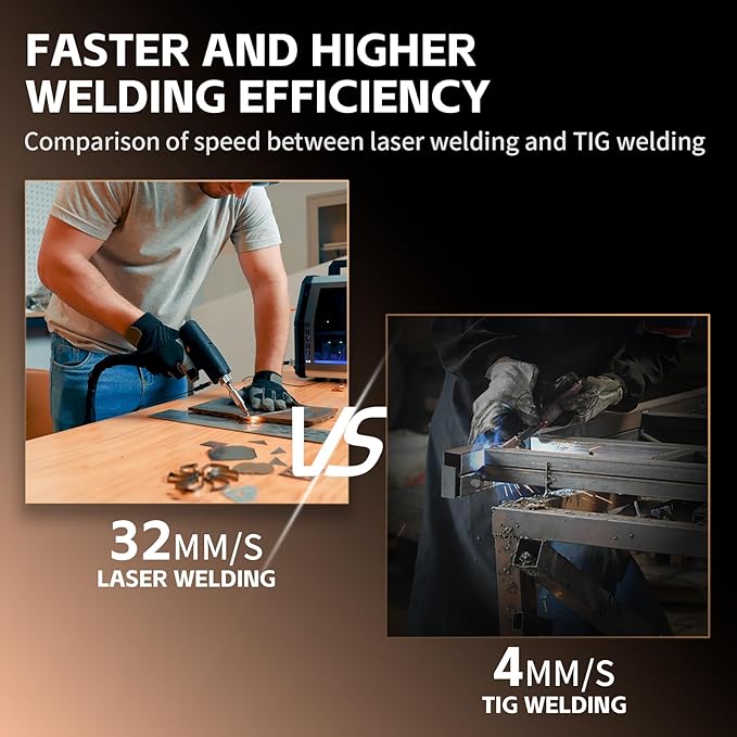 T700 3-in-1 Laser Welding Machine, Air-Cooled Portable Laser Welder, Laser Welding Cutting Cleaning Machine, Handheld Laser Welding For Stainless Steel Aluminum Carbon Steel-US Inventory