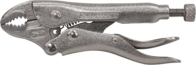 OEMTOOLS 22635 4 Inch Curved Jaw Locking Pliers