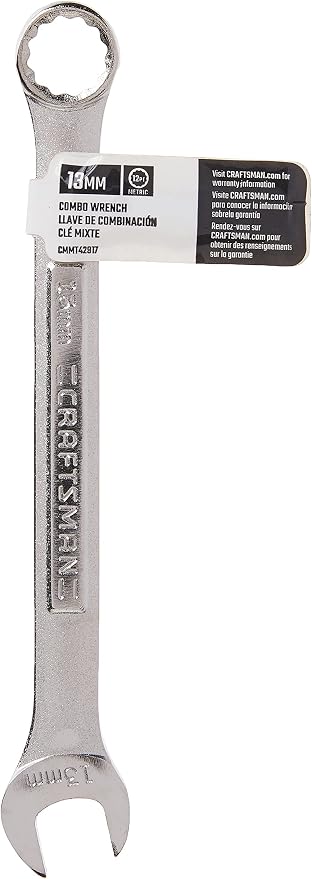CRAFTSMAN Combination Wrench Set, SAE/Metric, 13mm (CMMT42917)