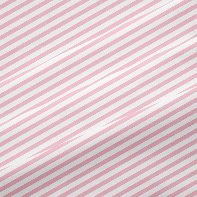Sedefen Striped Duvet Cover King Size Pink Stripes Duvet Cover Set 3 Pcs Kids Boys Girls Women White Geometric Stripe Reversible Soft Microfiber Bedding Set with 2 Pillowcases