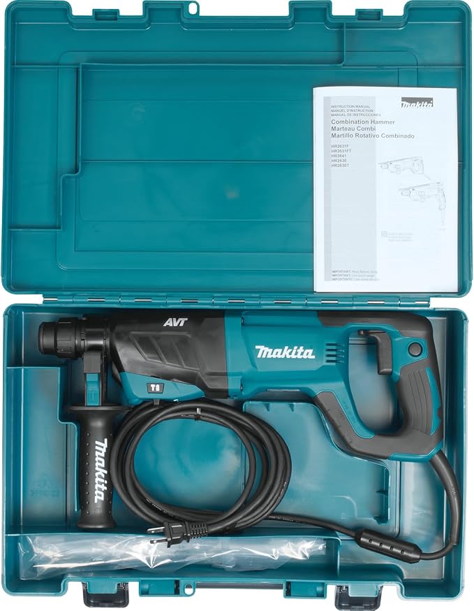 Makita HR2641-R 1 in. AVT SDS-Plus D-Handle Rotary Hammer (Renewed)