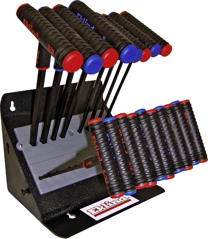 EKLIND 60925 Power-T T-Handle Hex allen wrench T-Key Combo- 9in Inch / MM (2 sets 19pc)