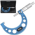 HDLNKAK Outside Micrometer Set, 2-3" Machinist Micrometer, 1 Pcs Machinist Tool Set, 0.0001" Graduation Micrometer Set, Alloy Precision Micrometer, Micrometer Standard Set with Case
