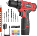 Fadakwalt Cordless Drill Set, 20V Electric Power Drill with Battery And Charger