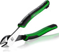 SK 8-Inch Diagonal Pliers, Heavy Duty Side Cutters, High Carbon Steel, Ergonomic Anti-slip Handle for Comfortable Grip