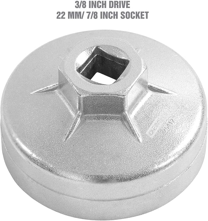 OEMTOOLS 25412 7/8 Inch Oil Filter Cap Style Wrench
