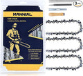 3 Pack 20 Inch Chainsaw Chain 3/8" .050" 72DL Fits S83G Husqvarna, Stihl