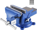 FATO 5” 360° Iron Light Duty Bench Vise, 2500LB