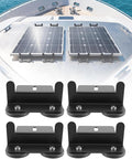 Solar Panel Roof Rack Mount No Drill Bracket for Car Roof Rack Cross Bars
