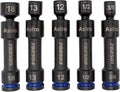 Astro Tools 78250 1/2" Drive 12-Point Pinless Heavy-Duty Driveline Impact Socket Set