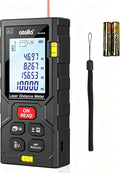 atolla Laser Measure 328Ft, Digital Laser Distance Meter with 2 Bubble Levels,Portable M/in/Ft Unit Switching Backlit LCD, Measuring Distance/Area/Volume/Pythagorean and Waterproof IP54 (Red Laser)