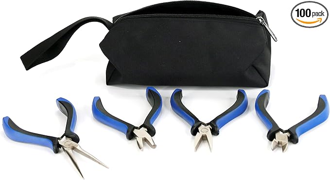 HURON Pliers, Springloaded Set (4pc set) (1/3/10/25/100 sets) (100 sets)
