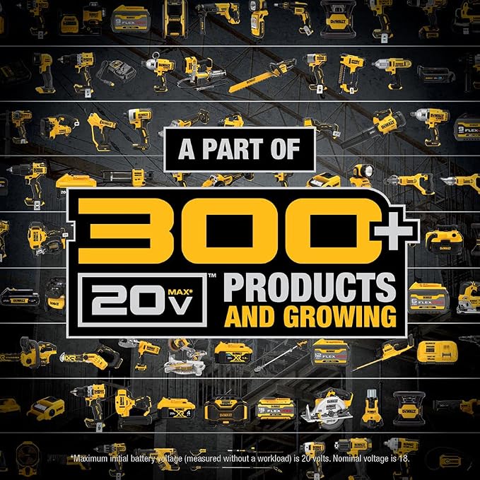 DEWALT 20V MAX Cordless Impact Wrench, 1/2 Impact Gun, 4-Speed High Torque with Hog Ring Anvil and LED Light, Brushless Motor, Precision Wrench, Tool Only (DCF900B) (Pack of 3)
