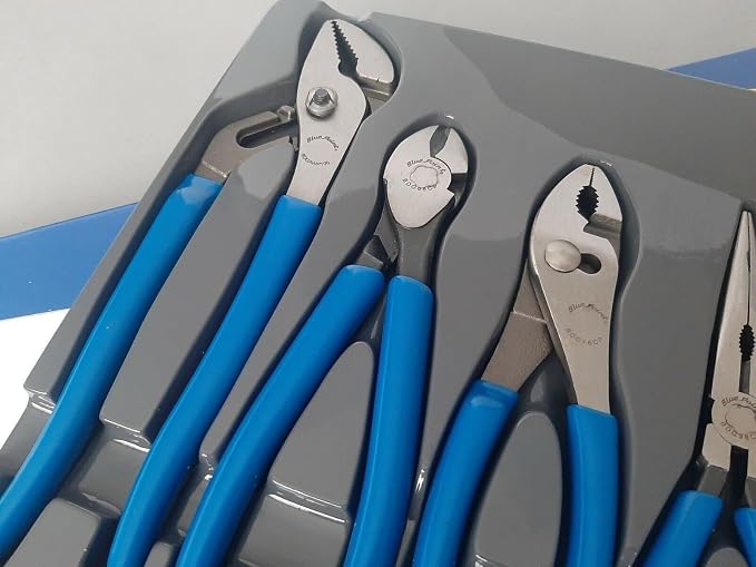 Blue Point BDGPL800, 8PC, Dipped Grips, Pliers Set ,Cutters Set