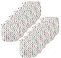 Lunarable Cat Chair Seating Cushion Set of 12, Pattern of Sitting Cat Silhouettes Kitten Pet Repetition Simple Illustration, Anti-Slip Seat Padding for Kitchen & Patio, 16"x16", Turquoise Coral Cream